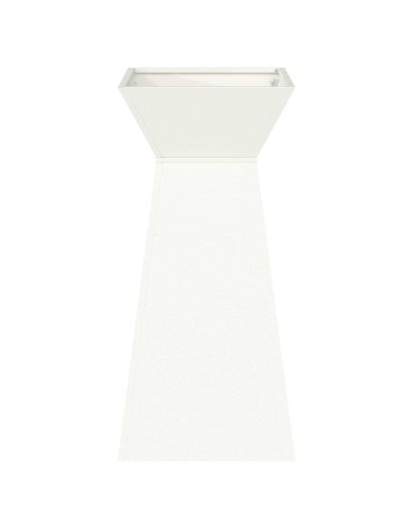 Vaso a Pilastro Bianco 35 x 35 x 73 cm