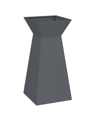 Vaso a Pilastro Antracite 35 x 35 x 73 cm