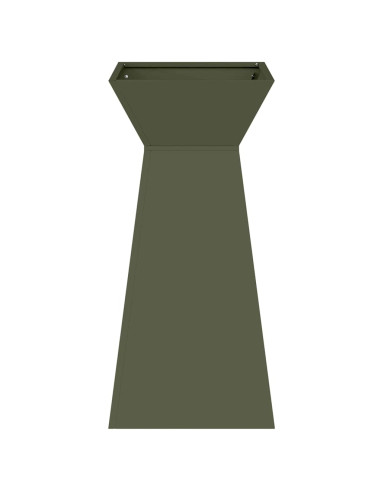 Vaso a Pilastro Oliva 35 x 35 x 73 cm