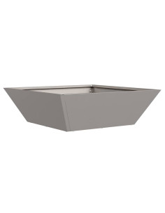 Vaso da giardino 5 pcs Ruggine 50 x 50 x 15 cm 2