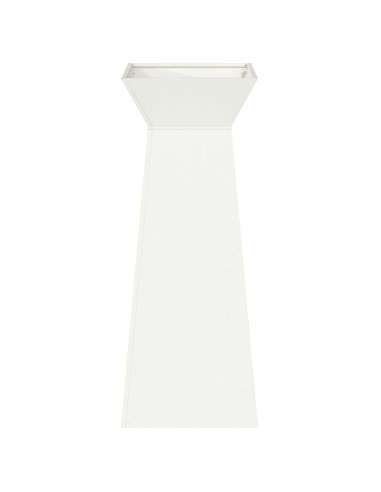 Vaso a Pilastro Bianco 40 x 40 x 100 cm