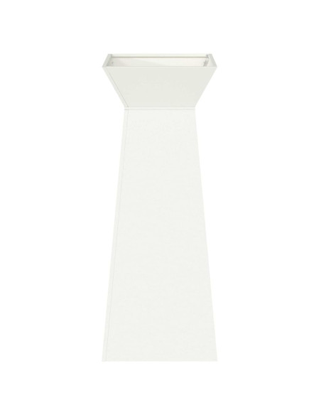 Vaso a Pilastro Bianco 40 x 40 x 100 cm