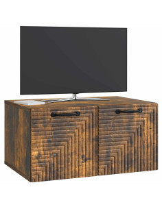 Mobile Porta TV da Muro Rovere Fumo 59,5 x 41 x 30 cm 2