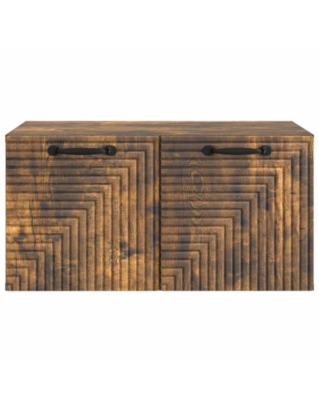 Mobile Porta TV da Muro Rovere Fumo 59,5 x 41 x 30 cm