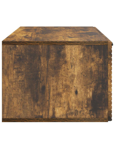 Mobile Porta TV da Muro Rovere Fumo 59,5 x 41 x 30 cm