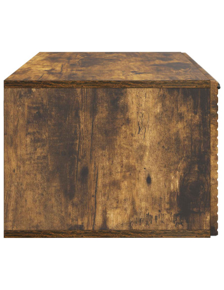 Mobile Porta TV da Muro Rovere Fumo 59,5 x 41 x 30 cm
