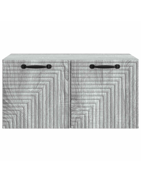 Mobile Porta TV da Muro Grigio Sonoma 59,5 x 41 x 30 cm