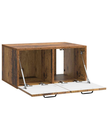 Mobile Porta TV da Muro Legno antico 59,5 x 41 x 30 cm