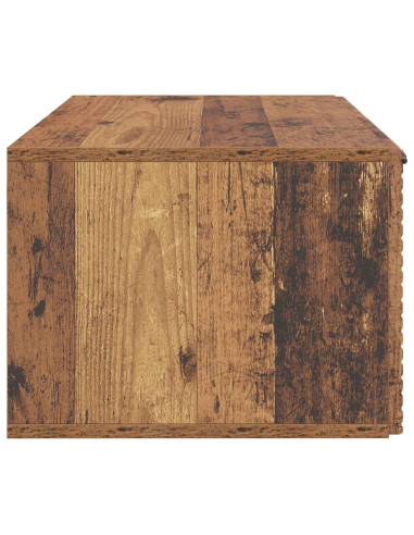 Mobile Porta TV da Muro Legno antico 59,5 x 41 x 30 cm