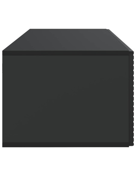 Mobile Porta TV da Muro Nero 78,5 x 41 x 30 cm