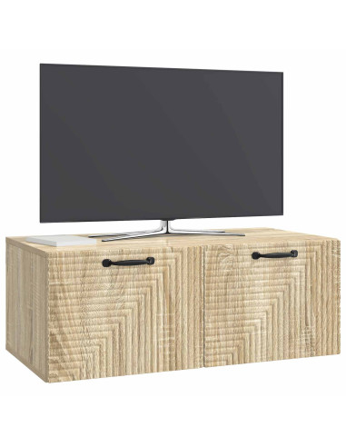 Mobile Porta TV da Muro Rovere Sonoma 78,5 x 41 x 30 cm