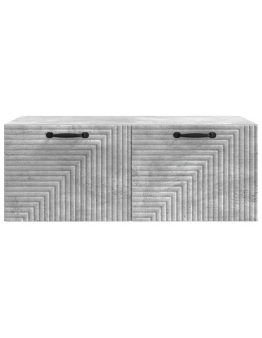 Mobile Porta TV da Muro Grigio Cemento 78,5 x 41 x 30 cm