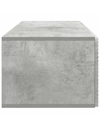 Mobile Porta TV da Muro Grigio Cemento 78,5 x 41 x 30 cm