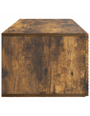 Mobile Porta TV da Muro Rovere Fumo 78,5 x 41 x 30 cm