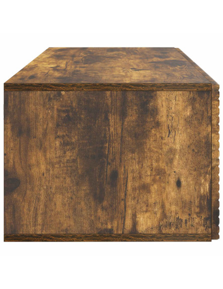 Mobile Porta TV da Muro Rovere Fumo 78,5 x 41 x 30 cm