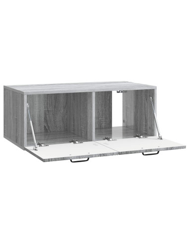 Mobile Porta TV da Muro Grigio Sonoma 78,5 x 41 x 30 cm