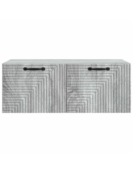 Mobile Porta TV da Muro Grigio Sonoma 78,5 x 41 x 30 cm