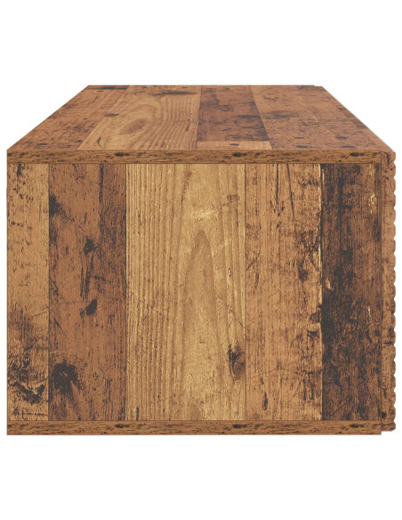 Mobile Porta TV da Muro Legno antico 78,5 x 41 x 30 cm