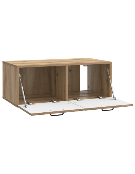 Mobile Porta TV da Muro Rovere Artigianale 78,5 x 41 x 30 cm