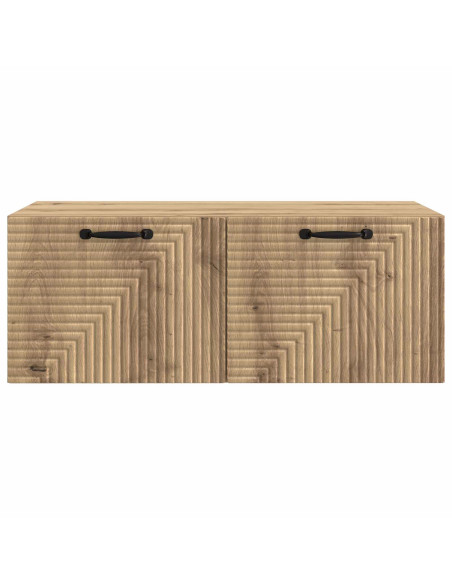 Mobile Porta TV da Muro Rovere Artigianale 78,5 x 41 x 30 cm