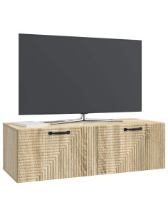 Mobile Porta TV da Muro Rovere Sonoma 98 x 41 x 30 cm 2