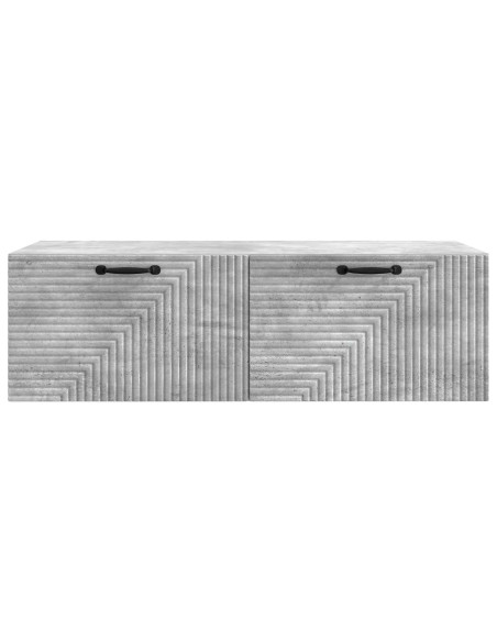 Mobile Porta TV da Muro Grigio Cemento 98 x 41 x 30 cm