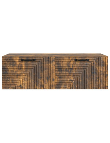 Mobile Porta TV da Muro Rovere Fumo 98 x 41 x 30 cm