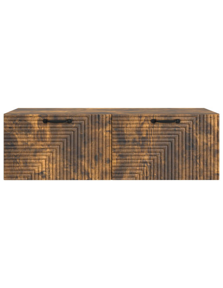 Mobile Porta TV da Muro Rovere Fumo 98 x 41 x 30 cm