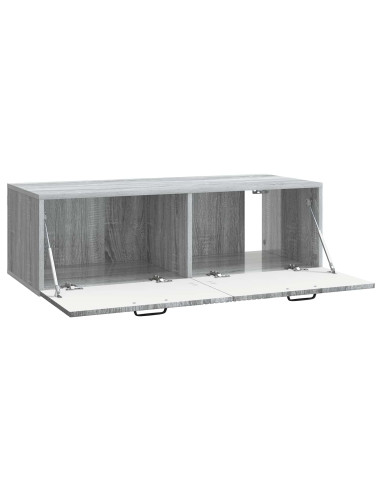 Mobile Porta TV da Muro Grigio Sonoma 98 x 41 x 30 cm