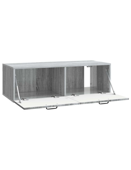 Mobile Porta TV da Muro Grigio Sonoma 98 x 41 x 30 cm