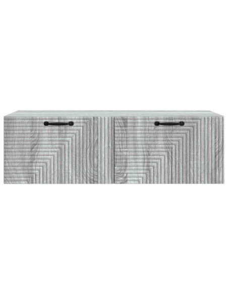 Mobile Porta TV da Muro Grigio Sonoma 98 x 41 x 30 cm