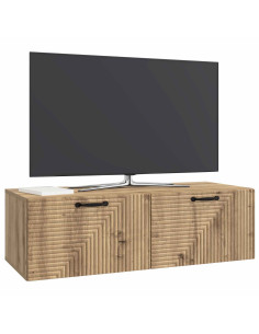 Mobile Porta TV da Muro Rovere Artigianale 98 x 41 x 30 cm 2