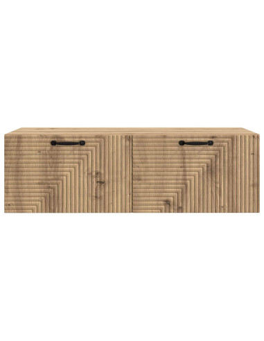 Mobile Porta TV da Muro Rovere Artigianale 98 x 41 x 30 cm