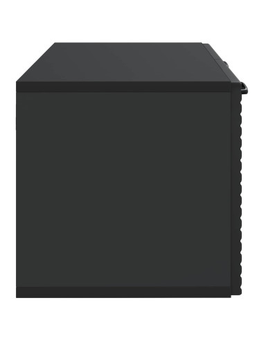 Mobile Porta TV da Muro Nero 59,5 x 31 x 30 cm