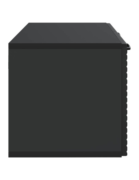 Mobile Porta TV da Muro Nero 59,5 x 31 x 30 cm