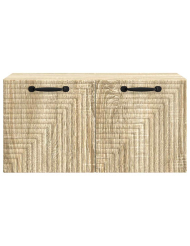Mobile Porta TV da Muro Rovere Sonoma 59,5 x 31 x 30 cm
