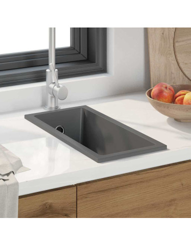 Lavello da cucina Grigio 21 x 44 x 14 cm Granito