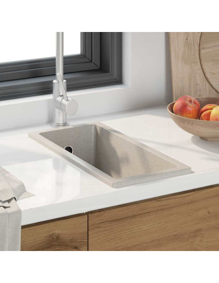 Lavello da cucina Beige 21 x 44 x 14 cm Granito