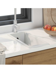 Lavello da cucina Bianco 21 x 44 x 14 cm Granito