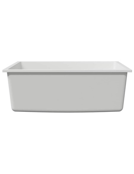 Lavello da cucina Bianco 54 x 44 x 20 cm Granito