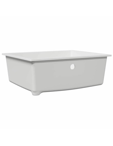 Lavello da cucina Bianco 54 x 44 x 20 cm Granito