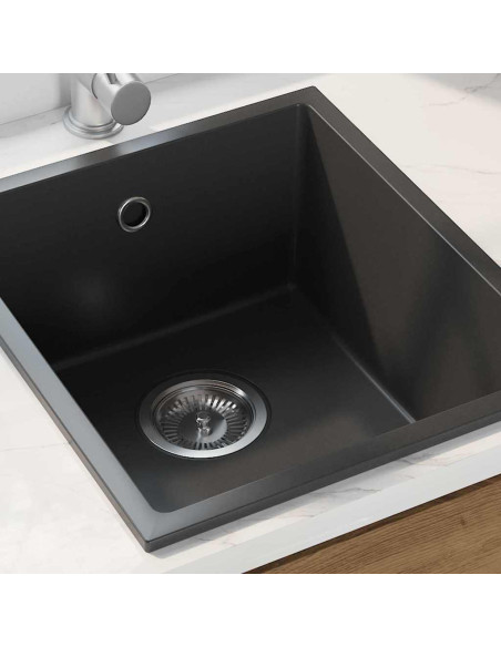Lavello da cucina Nero 38 x 44 x 20 cm Granito