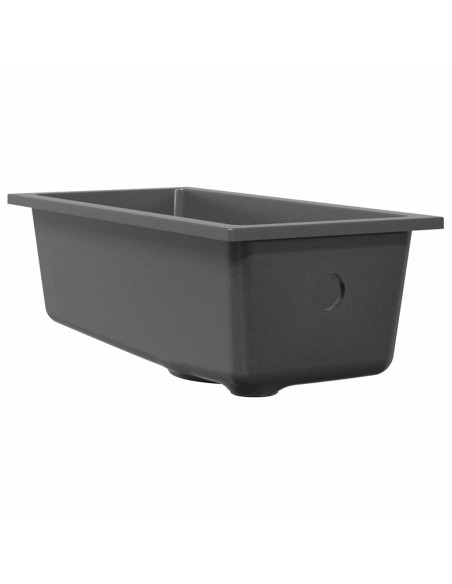 Lavello da cucina Grigio 21 x 44 x 14 cm Granito