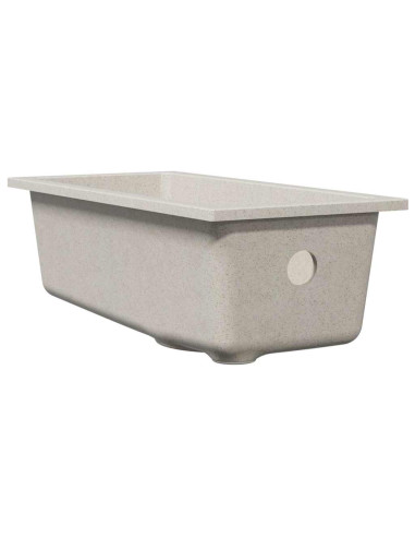 Lavello da cucina Beige 21 x 44 x 14 cm Granito