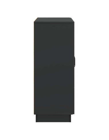 Credenza Nero 66 x 34,5 x 87 cm Legno ingegnerizzato