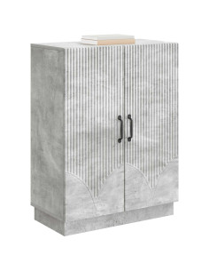 Credenza Grigio Cemento 66 x 34,5 x 87 cm Legno ingegnerizzato 2