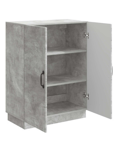 Credenza Grigio Cemento 66 x 34,5 x 87 cm Legno ingegnerizzato