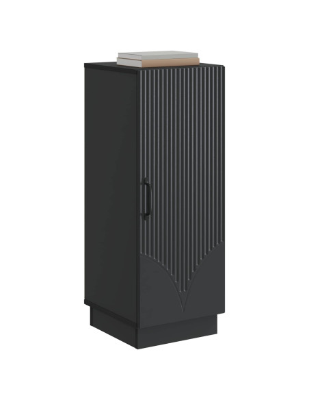 Credenza Nero 33 x 34,5 x 87 cm Legno ingegnerizzato