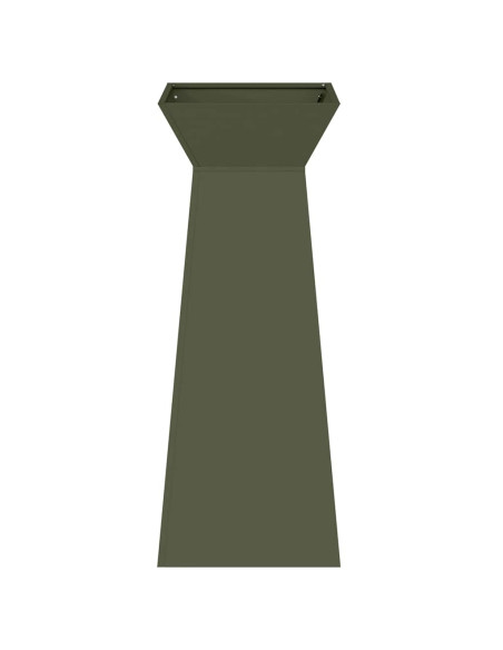 Vaso a Pilastro Oliva 40 x 40 x 100 cm