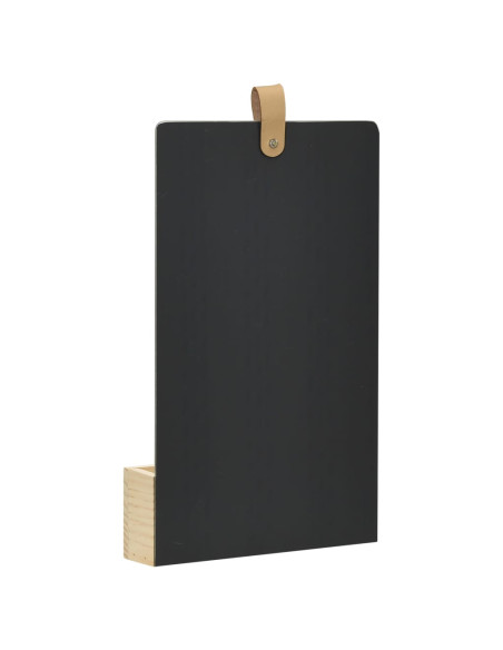 Specchio da Parete in Legno Massello di Pino 23x39,5 cm